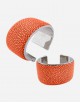 Shagreen Bracelet 4 cm - Made in Italy