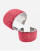 Shagreen Bracelet 4 cm - Made in Italy