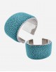 Shagreen Bracelet 4 cm - Made in Italy