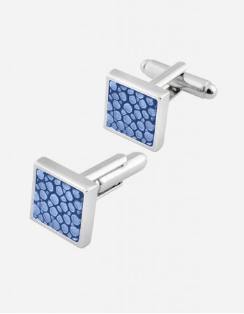 Shagreen Square Cuff-links - Made in Italy - Giobagnara