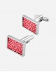 Shagreen Rectangular Cufflinks - Made in Italy