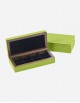 Leather Cufflinks Box - Made In Italy