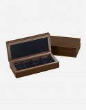 Leather Cuff-links Box - Made In Italy- Giobagnara