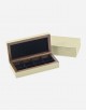 Leather Cufflinks Box - Made In Italy