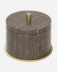 POSITANO MARBLE ROUND BOX SMALL