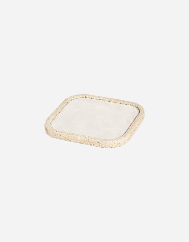 POLO MARBLE STACKABLE VALET TRAY SQUARE