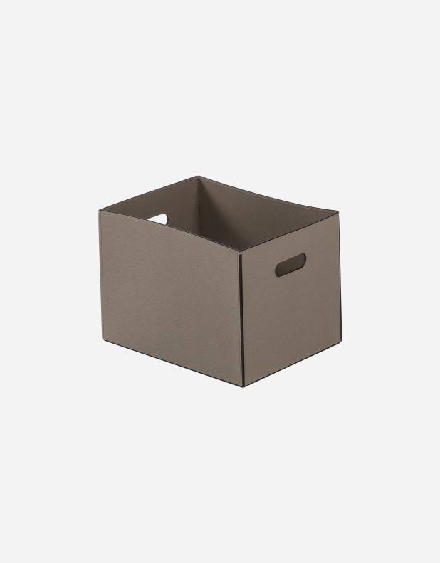 MAREA STORAGE BASKET WITH HANDLES RECTANGULAR