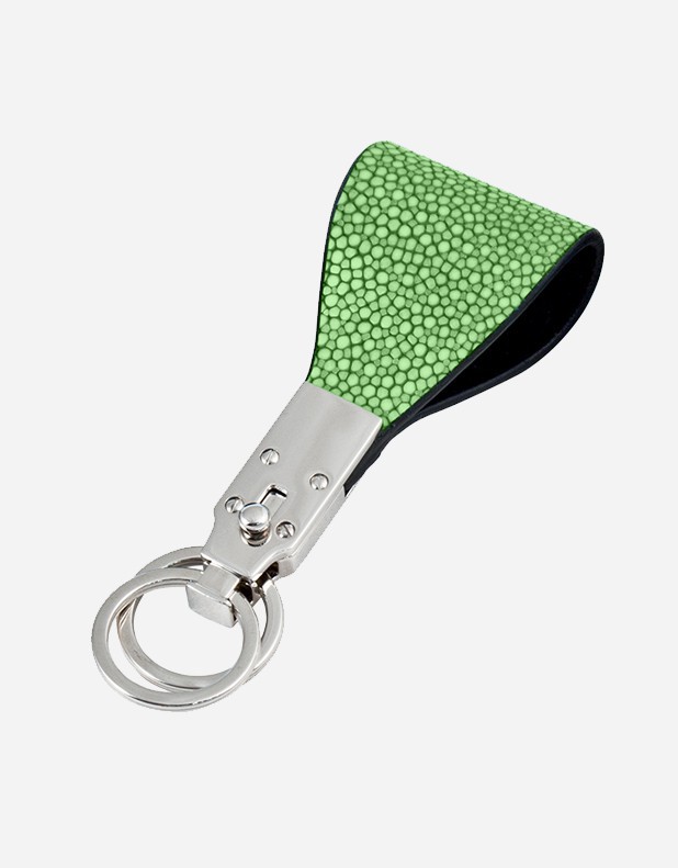 Shagreen Key Ring - Made in Italy