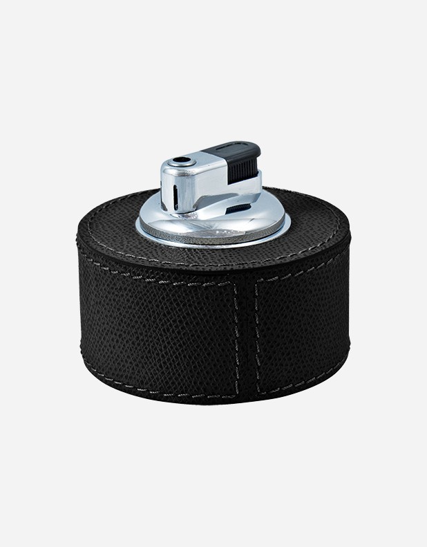 Leather Table Lighter - Made In Italy