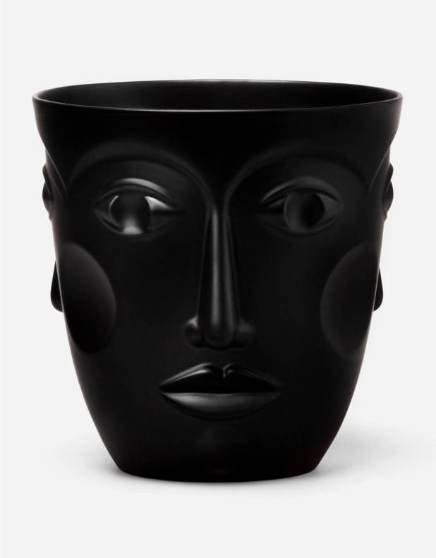 WINE COOLER FACES - SATIN BLACK