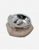 Leather Cigar Ashtray Windproof - Made in Italy
