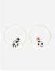 SITTING CAT HOOP EARRINGS