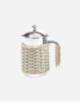 RENNES LEATHER & RATTAN CARAFE