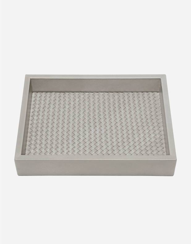 FEBE HANDWOVEN RECTANGULAR VALET TRAY