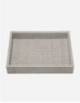 FEBE HERRINGBONE RECTANGULAR VALET TRAY