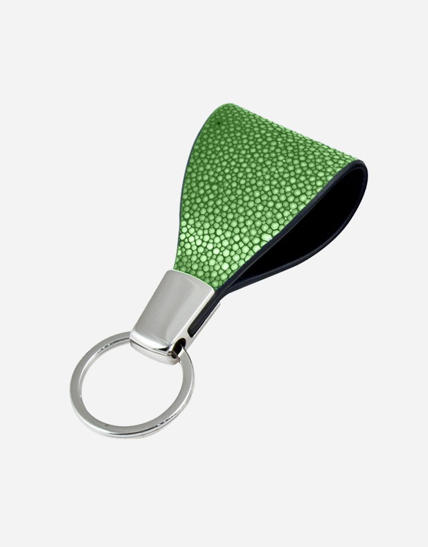 Shagreen Key Ring - Made in Italy