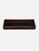 FEBE EBONY LINES LONG RECTANGULAR VALET TRAY