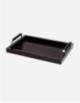 DIANA EBONY RECTANGULAR TRAY