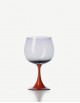 Burlesque Red Wine Glass - Made in Murano