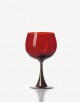 Burlesque Red Wine Glass - Made in Murano