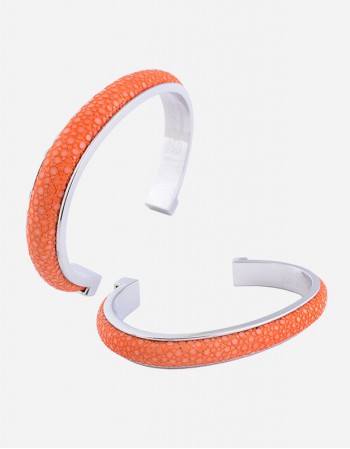 Bracciale in Pesce Razza - 1 cm - Prodotto in Italia - Giobagnara