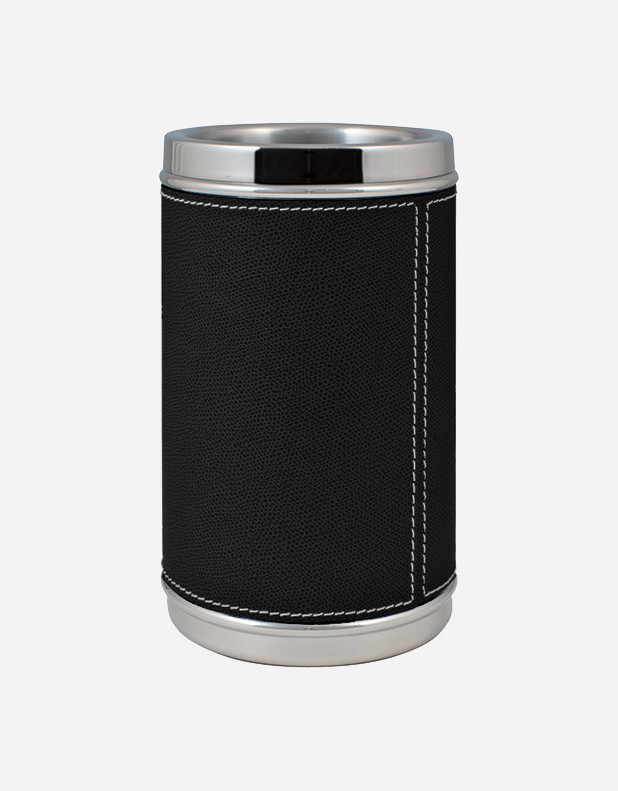 Leather Bottle Cooler - Made in Italy