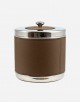Leather Ice Bucket - Made in Italy