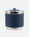 Leather Ice Bucket - Made in Italy - Giobagnara