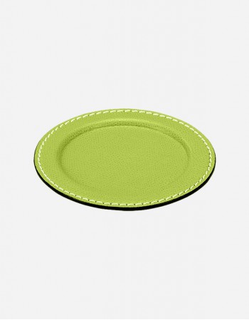 Leather Coaster - Made in Italy - Giobagnara
