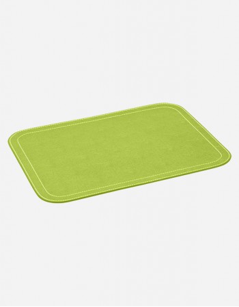 Leather Oval Place-mat - Made in Italy - Giobagnara
