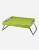 Leather Bed Tray with Folding Legs - Made in Italy