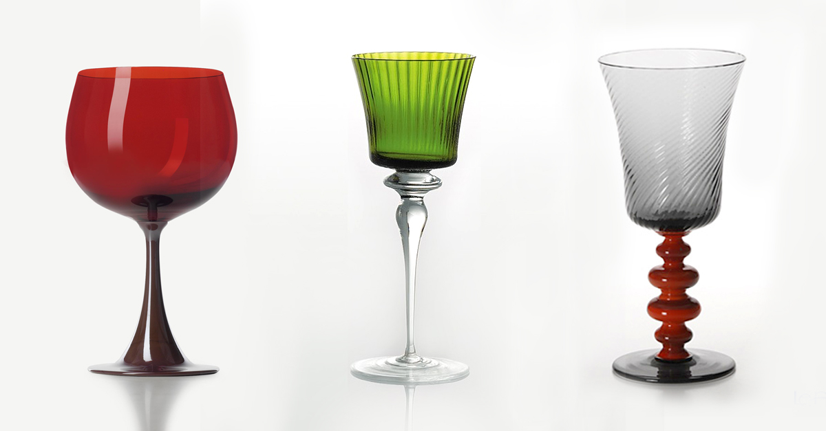 Murano Glass Goblets